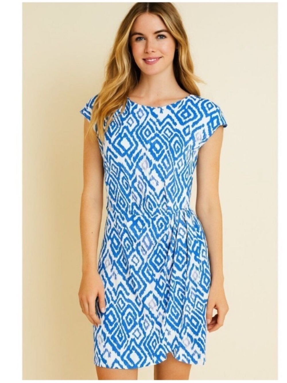 Donna Morgan Dress M Feminine Blue